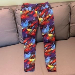 Super colorful athleta full length legging